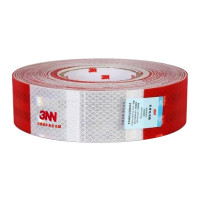 匹牧 3C红白年检推荐专用反光贴 钻石级-加强加厚款 5*30cm 60条 单位:件