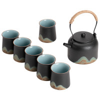苏氏陶瓷(SUSHI CERAMICS) J0564 远山茶具一壶六杯 七件套 (单位:套)