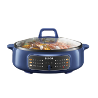 苏泊尔(SUPOR)JT30A20 多功能煎烤机30cm (单位:台)钴蓝色