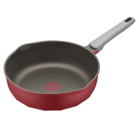 苏泊尔(SUPOR)NJ28WA3火红点钛炒锅不粘锅带锅盖 28CM(单位:口)红色