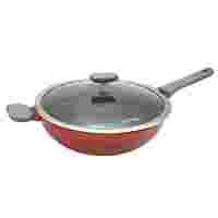 苏泊尔(SUPOR)NC32WA3不粘锅火红点钛磨力炒锅家用不沾锅炒锅 32cm(单位:口)红色
