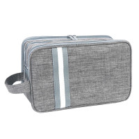 四万公里 SW7187 干湿分离化妆包 25*15*11cm(单位:个)灰色