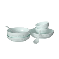 康巴赫(KOBACH)LPB-TC007青瓷餐具7头4.5寸小碗*2勺子*2 7寸汤碗7寸深盘8寸深盘*1(单位:套)