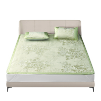 喜芙妮(SOFTNIE) XF-X2401青翠冰丝席 席子180*200cm 枕套47*71cm*2 (单位:套) 绿色