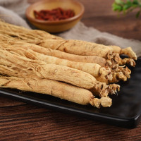 长白山人参200克粗根约24支盒装全须生晒参白参整枝年份足煲汤国庆,中秋礼品