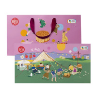 时怡月饼礼盒悦满庭悦团圆月饼广式中秋节月饼礼盒公司福利中粮出品 悦满庭月饼礼盒480g