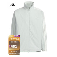 adidas阿迪达斯2025男子ST 3ST WV TT梭织无帽外套JL6092
