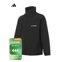 adidas阿迪达斯2025男子MT ESS 2L R JKT梭织连帽外套JM8692