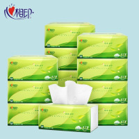 心相印茶语丝享系列150抽三层塑装纸面巾 4提12包