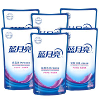 蓝月亮薰衣草深层洁净洗衣液1kg×6袋装 高效去污家用宿舍企业购员工福利