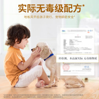 蓝月亮地板清洗剂 2kg/瓶*2 柠檬香拖地清洁剂 木地板瓷砖洗地机清洁剂