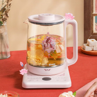 小画仙王者荣耀联名貂蝉粉养生壶煮茶壶1.5L智能24h预约水壶保温炖煮一体电热烧水壶办公室LYSH-1515-WZ