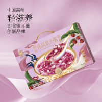圃也家鲜炖银耳羹燕窝雪梨燕麦红豆本草银耳羹开盖即食孕妇代餐早餐 圃也家紫米燕窝粥258g 6碗/盒