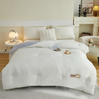 彼加曼纤维被羽丝绒冬被 防寒被 BGM-B2555无印云感棉大豆被 4.6斤 200*230