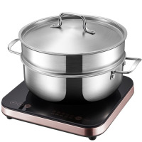 苏泊尔电磁炉套装家用 2100W匀猛火滑控调节火锅炉微晶面板一键爆炒智能定时C21-IC20