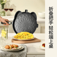 利仁电饼铛可拆洗家用加深蒸汽电饼档大尺寸烙饼锅煎饼锅早餐机 双面加热电煎锅大号三明治机