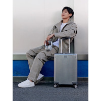 美旅(AMERICAN TOURISTER)经典品牌拉杆箱时尚质感万向轮旅行大学生行李箱密码箱NF0 20英寸