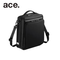 ace./Flex Lite Fit日本ACE挎包单肩包公文包商场同款多层 54553 黑色