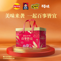 乐事中秋百事吉盒休闲食品薯片零食百事皆宜-传福礼官配款1524克