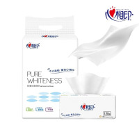 心相印抽纸巾乐享面巾纸卫生纸餐巾 3层 120抽*3包 DT120