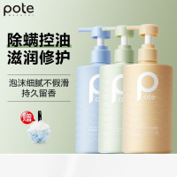 柏缇北非雪松控油蓬松洗发水 洗发露+护发素+沐浴露 505ml*3瓶