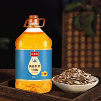 裕道府食用油家庭炒菜 葵花籽油(压榨一级) 5L*1桶