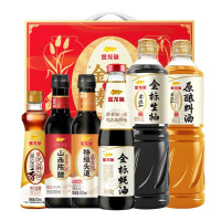 金龙鱼零添加调味品礼盒B款3225ml+700g