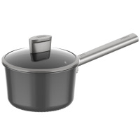 爱仕达0涂层健康纯钛奶锅 18cm
