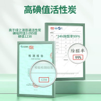 绿之源强效变色除醛炭包 高碘值活性炭新房装修除甲醛清除剂竹炭包