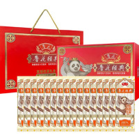 鲁花福花经典挂面礼盒(150g*16)(礼盒白色、红色随机)
