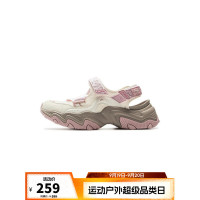 米白色 女 潮流凉鞋