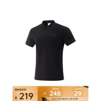 黑色/中国图案 男 短袖POLO