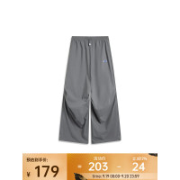 端庄灰 女 休闲长裤