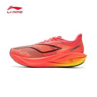 荧光海棠红 男 竞速比赛跑鞋