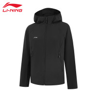 李宁 运动风衣 AFDVF92-1 黑色 女 XS