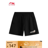 李宁 女 短卫裤 AKSV692-1