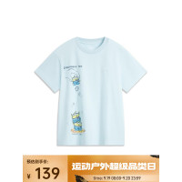 李宁 女 短袖文化衫 AHSV692-2