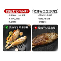 WMF福腾宝 银彩Pro系列不粘煎炒锅28cm含锅铲 0582284020 7111003361