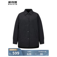 波司登衬衫领异形绗缝款B30136012-8162