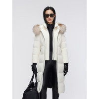 波司登长款连帽羽绒服B30142378-8056