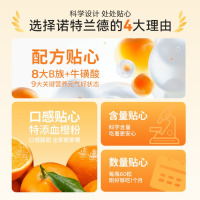 诺特兰德 血橙复合b族维生素咀嚼片[60片/瓶*6]多种复合维生素vb1b2b6