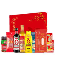 海天/太粮/金沙河/乌江/皇上皇/朝天子粮油米面调味干货组合大礼包4095款