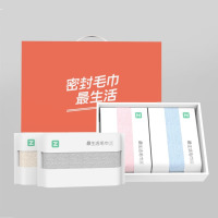 最生活大众毛巾四条礼盒 A-1120-4
