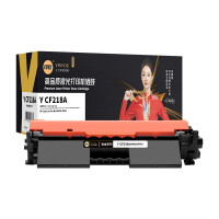 印友(YINYOU) 铂金系列 Y CF218A 黑色粉盒(带芯片)适用惠普
