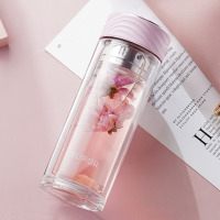 苏泊尔(SUPOR)耐热玻璃杯.沁系列290ml灰黑色KC29GR10