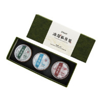 茶马世家冰岛私房茶(生熟白茶)小玉饼盒装84g