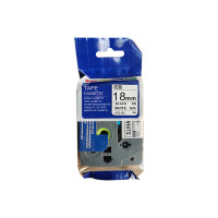 揽盈 LYD2-181 18mm*8m适用PT-D200;PT-2030;PT-P700标签机色带 1个/盒 白底黑字