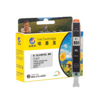 科思特 CLI-851XL BK 打印量880页 适用于佳能 MX928/MX728 墨盒 1盒黑色