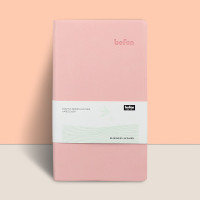 得印(befon) 9909 A6 100页/本 平纹平装 PU皮面 笔记本 (计价单位:本) 粉色