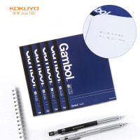 国誉(KOKUYO) WCN-GNB3552 7mm横线 A5 50页/本 无线装订 软抄本 5 本/包 蓝色